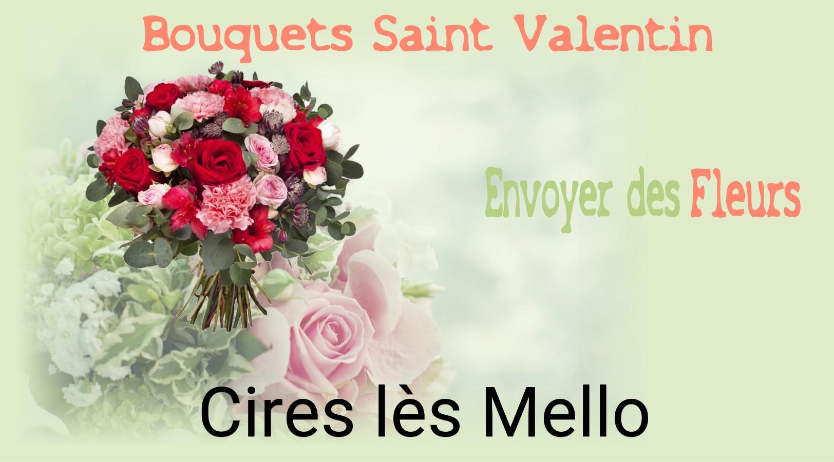 Roses de Saint-Valentin livrées à Cires-lès-Mello